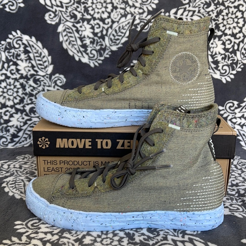 Converse Chuck Taylor All Star Crater Hi Yellow/Carbon Jasper MEN`S